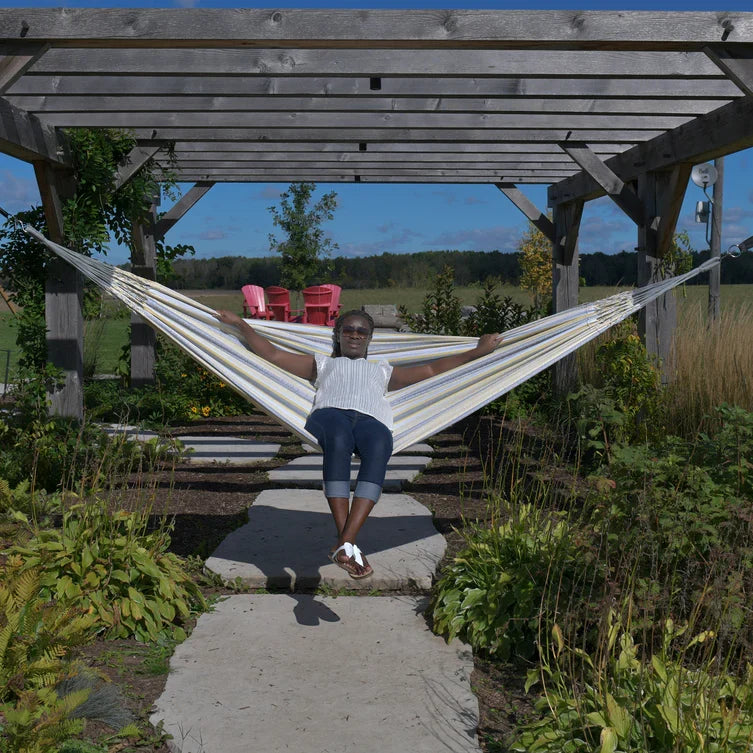 Vivere Latin Double Cotton Hammock - Solis