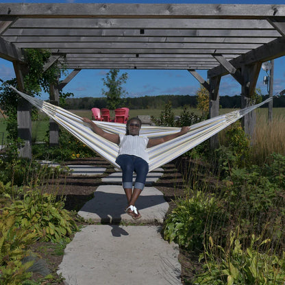 Vivere Latin Double Cotton Hammock - Solis
