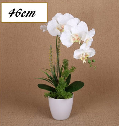 Artificial One Stem Orchid 46cm