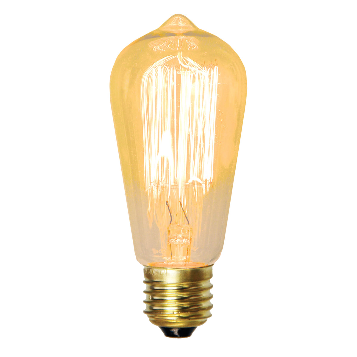 25W E27 Squirrel Cage Filament - Vintage ST58 Squirrel Cage E27