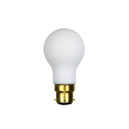 6W / B22 / 4000K Dimmable - Matt Opal Filament LED A60 4000K B22