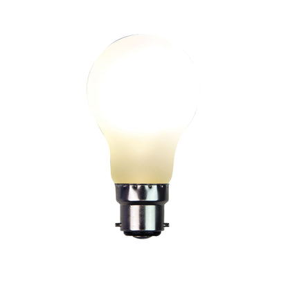 6W / B22 / 4000K Dimmable - Frosted Filament LED A60 4000K B22