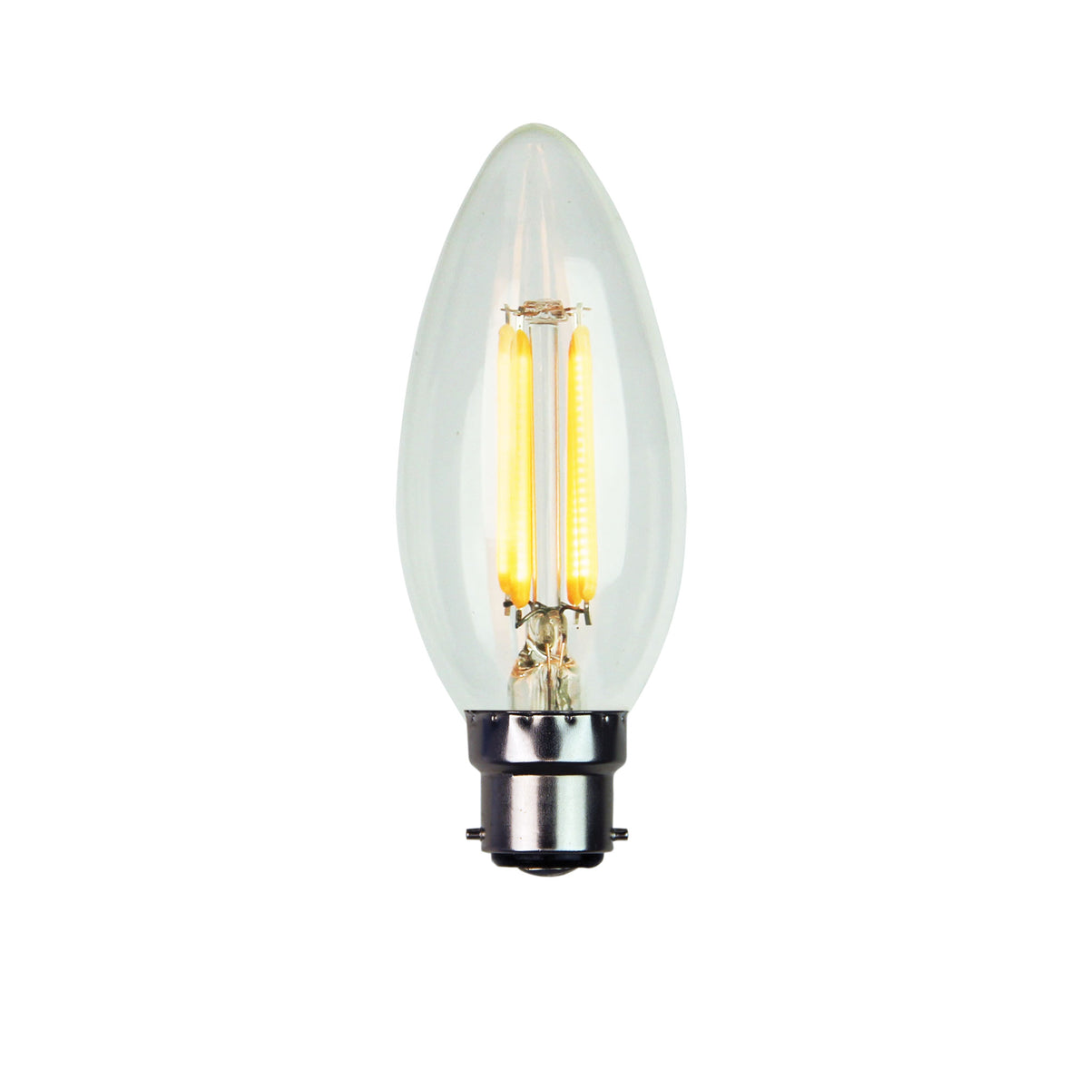 4W / B22 / 2700K Dimmable - Filament LED C35 2700K B22