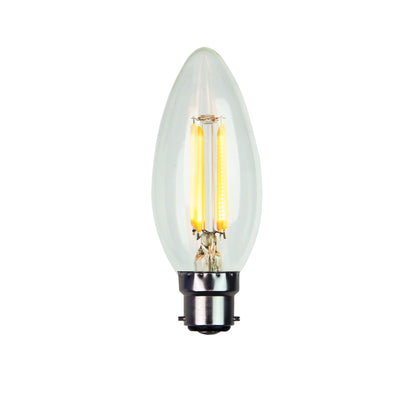 4W / B22 / 4000K Dimmable - Filament LED C35 4000K B22