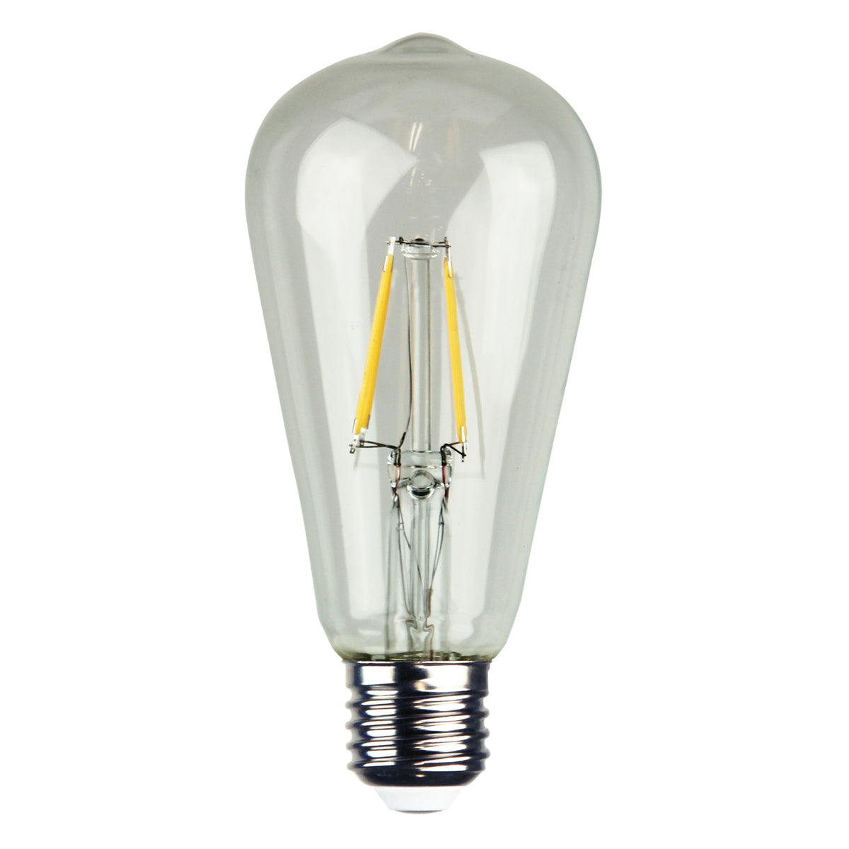 4W / E27 / 2700K Dimmable - Filament LED ST64 2700K E27
