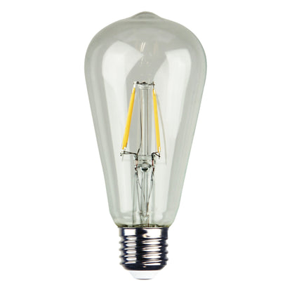 4W / E27 / 2700K Dimmable - Filament LED ST64 2700K E27