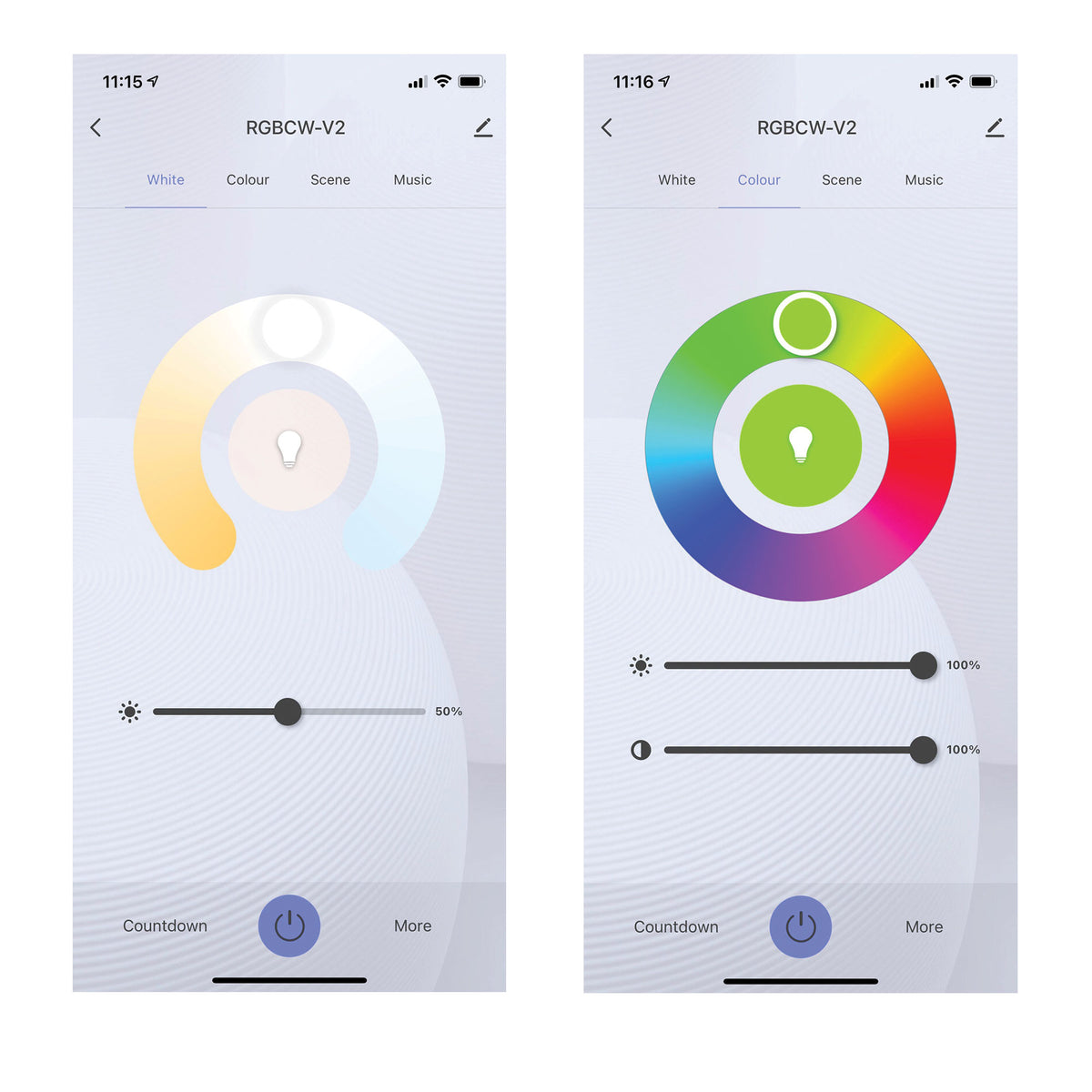 E27 Smart Bulb - 7W Tuya Colour & White LED