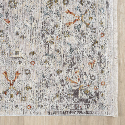 Adelia 638 Ivory Transitional Hallway Runner