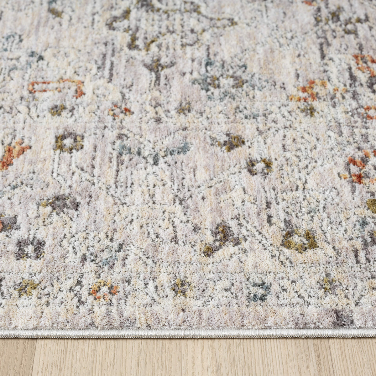 Adelia 638 Ivory Transitional Hallway Runner