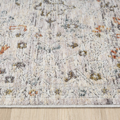 Adelia 638 Ivory Transitional Hallway Runner