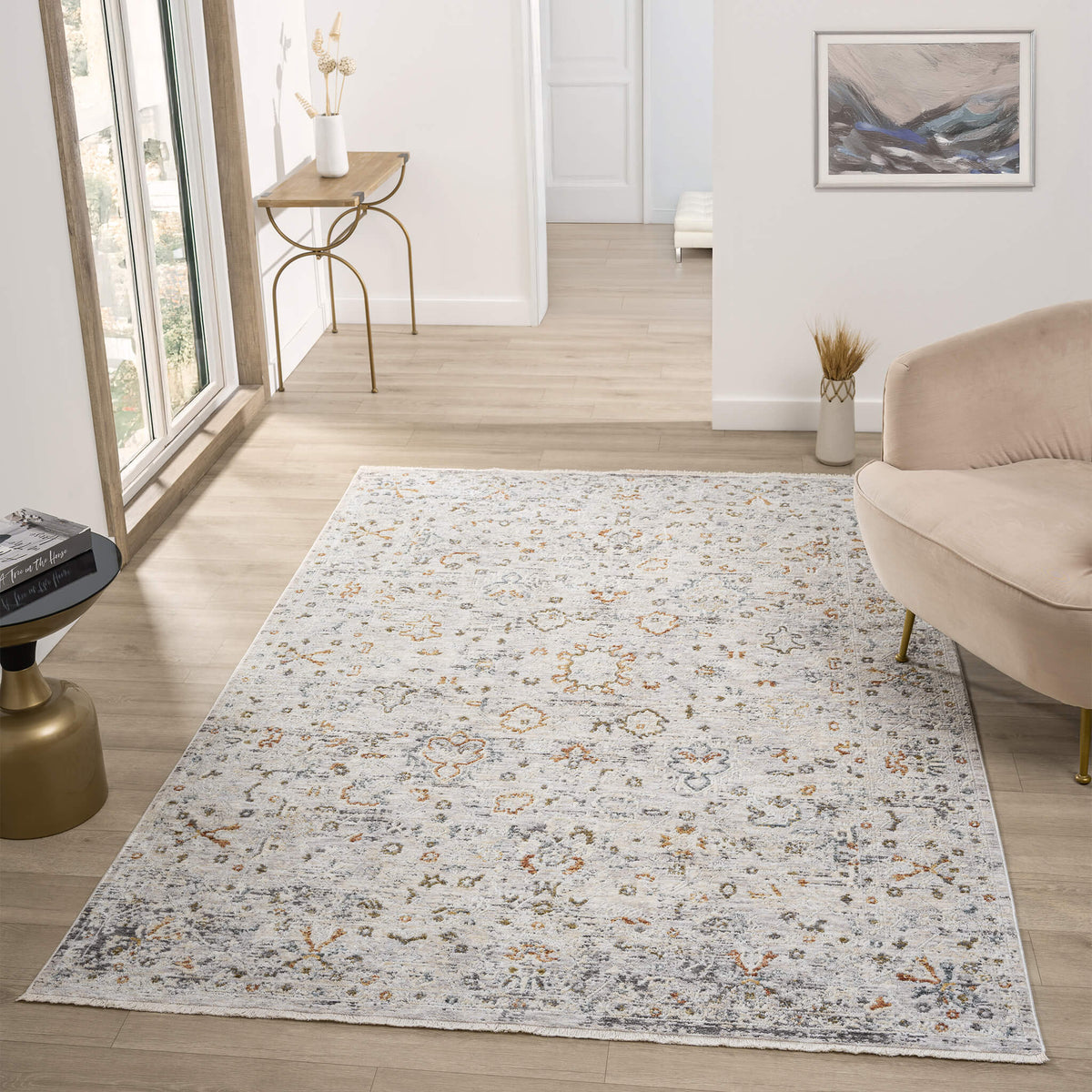 Adelia 638 Ivory Transitional Rug