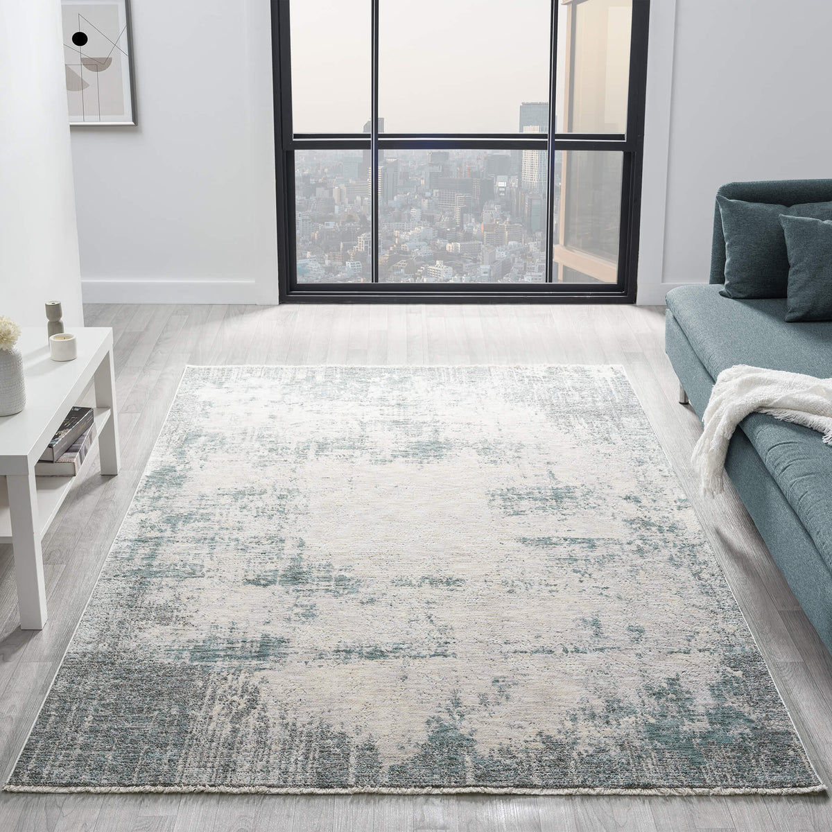 Adelia 646 Steel Rug