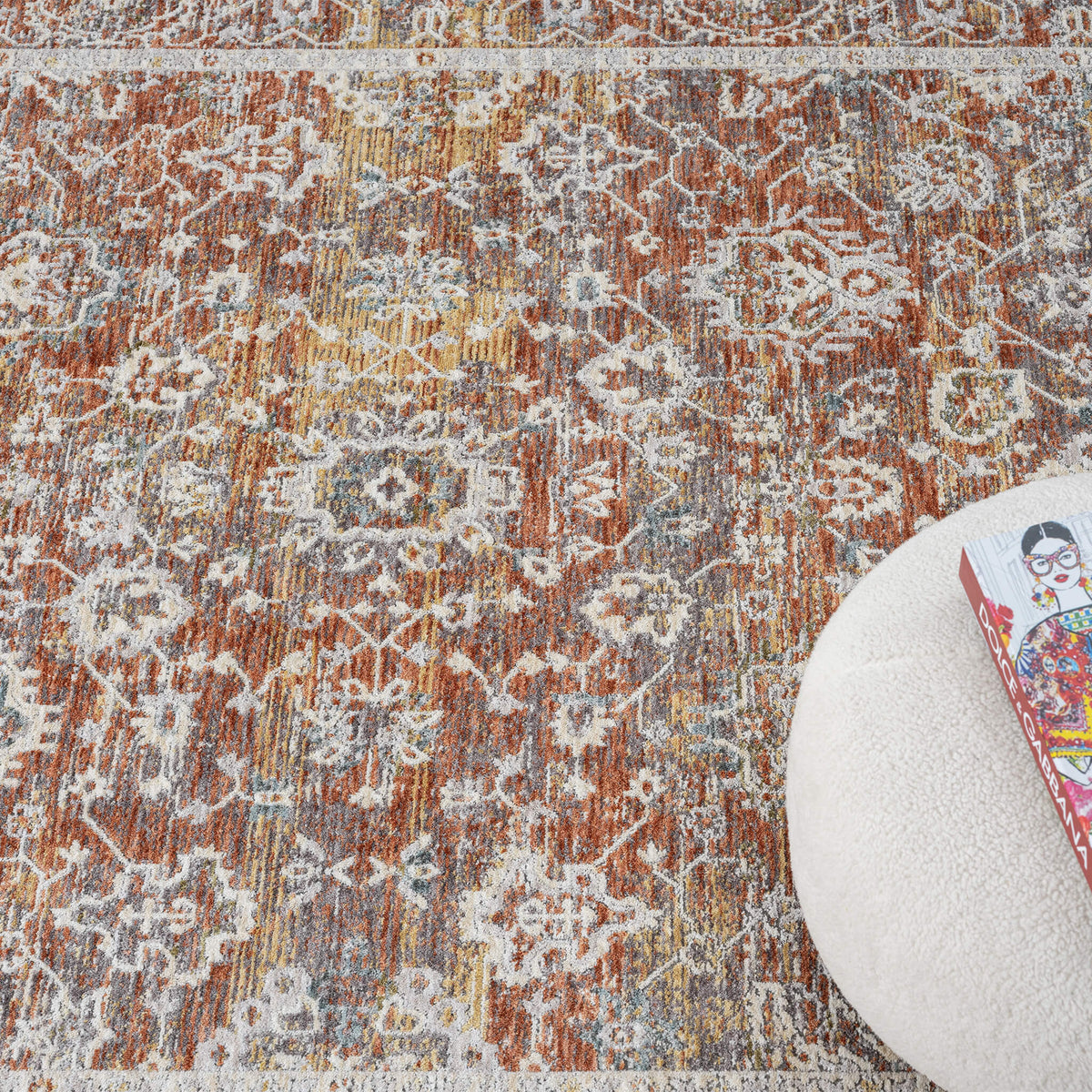 Adelia 648 Terra Transitional Rug