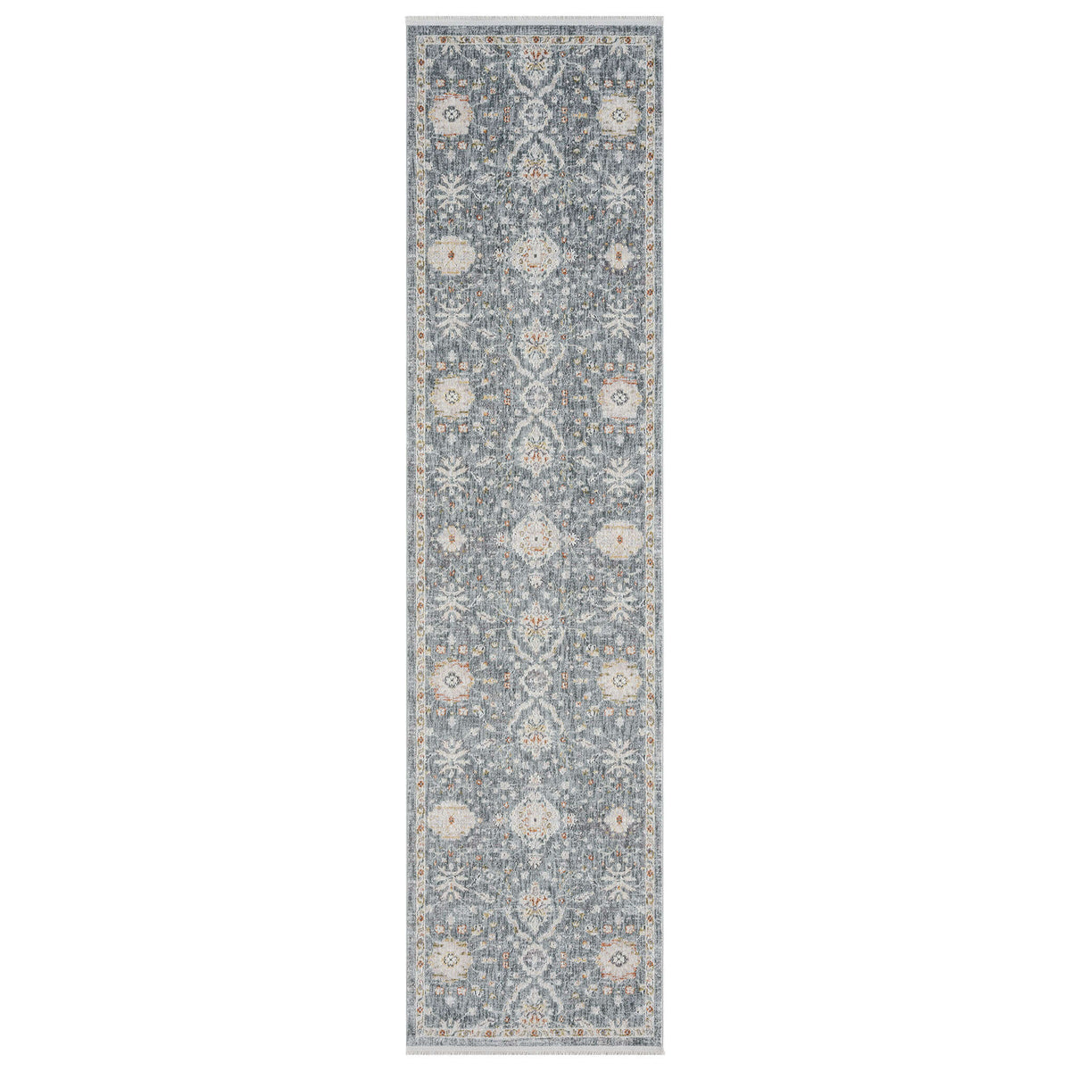 Adelia 649 Denim Transitional Hallway Runner
