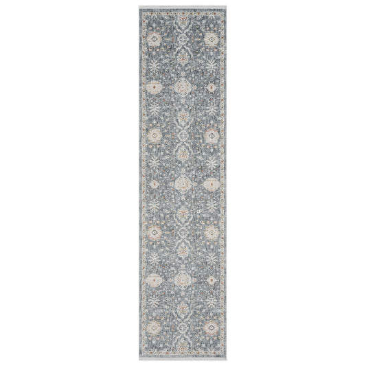 Adelia 649 Denim Transitional Hallway Runner