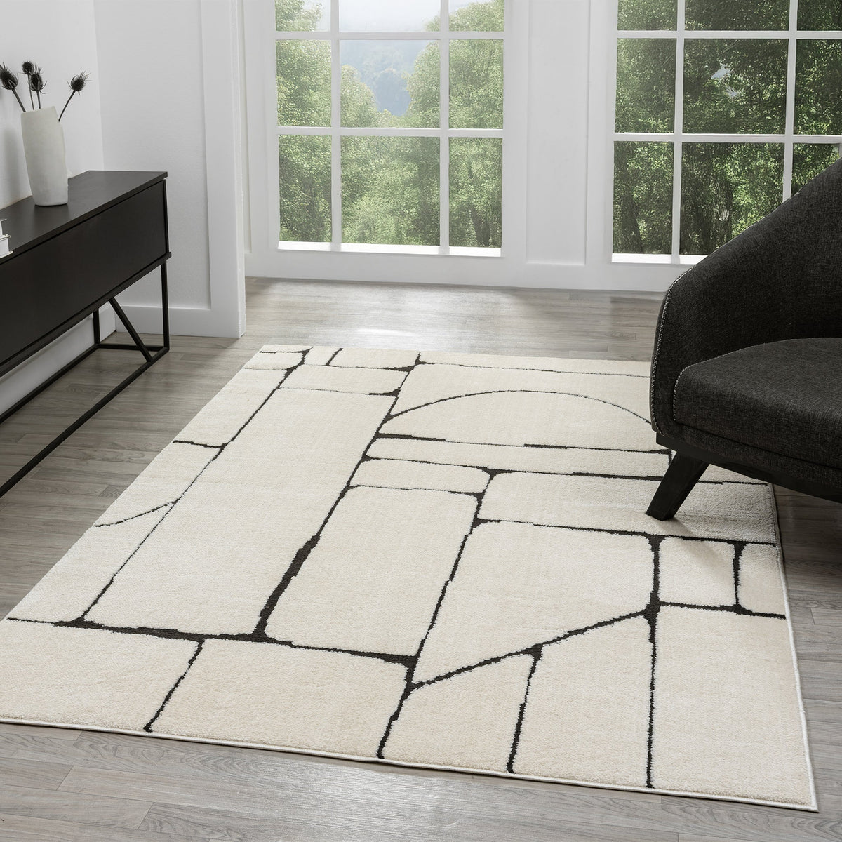 Admire 660 Pebble Contemporary Rug