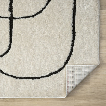 Admire 661 Ivory Contemporary Rug