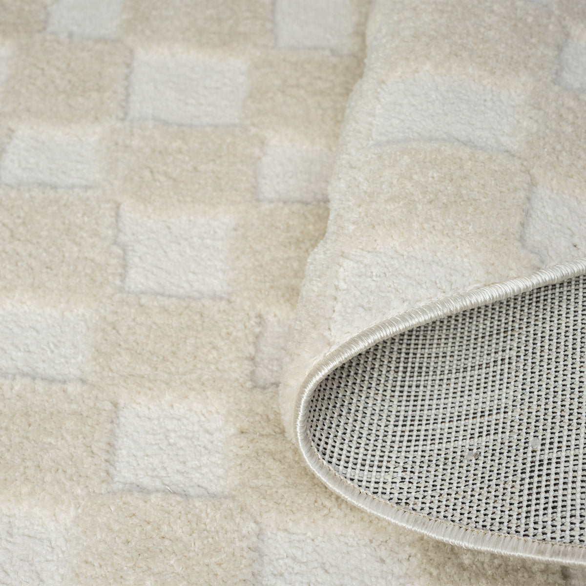 Admire 665 Linen Contemporary Round Rug