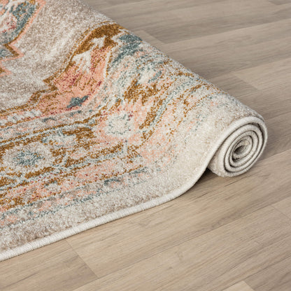 Adore 2315 Sand Transitional Hallway Runner