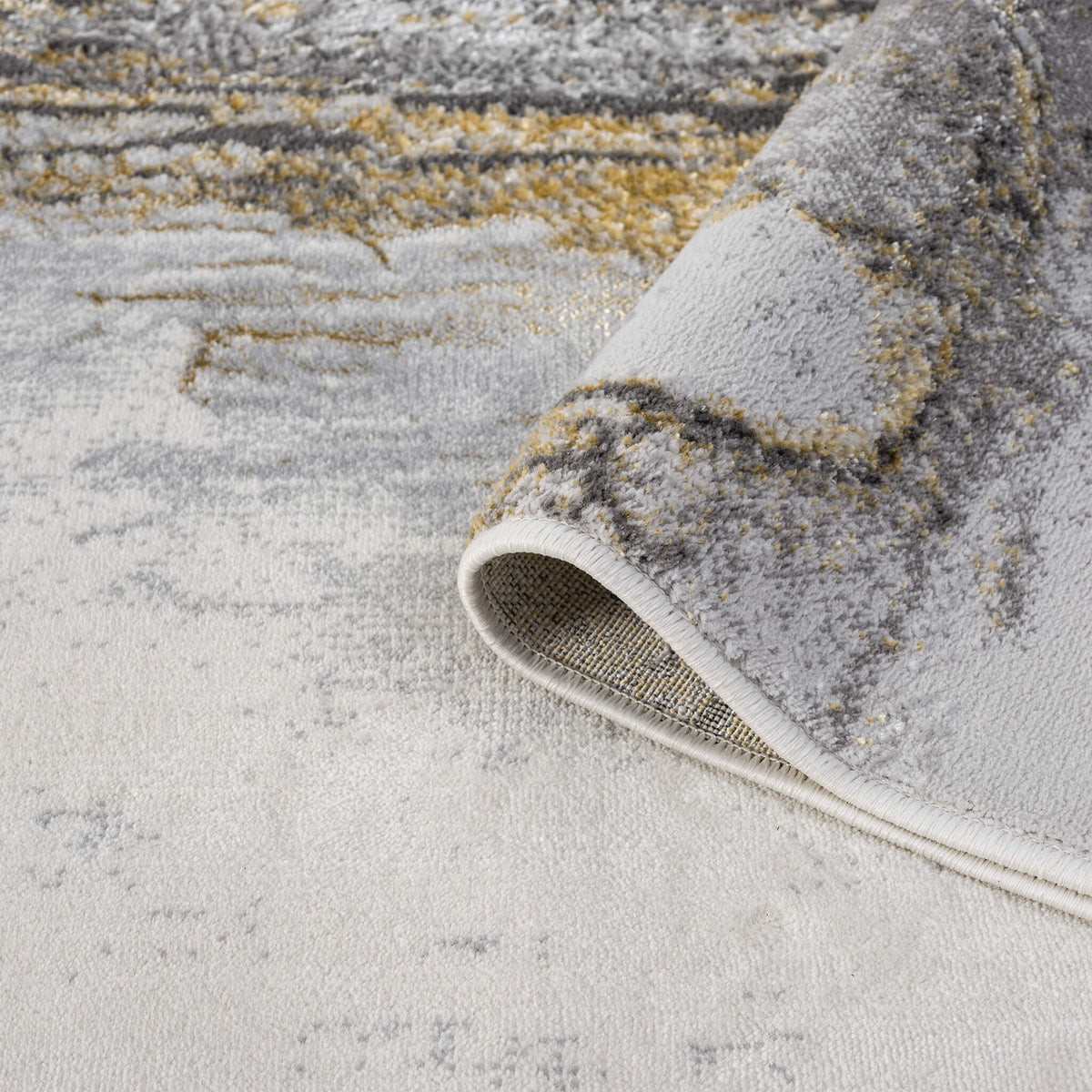 Amber 217 Slate Abstract, Geometric Rug