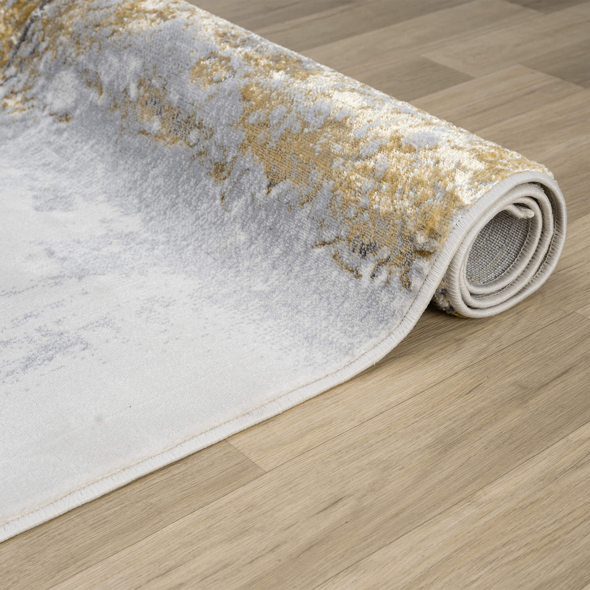 Amber 217 Slate Abstract, Geometric Rug