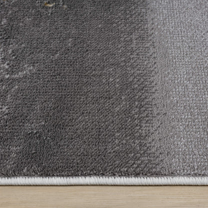 Amber 217 Slate Abstract, Geometric Rug