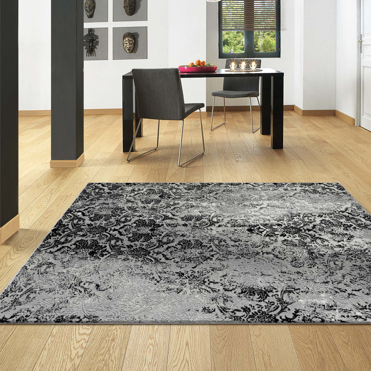 Amore 4001 Black Rug