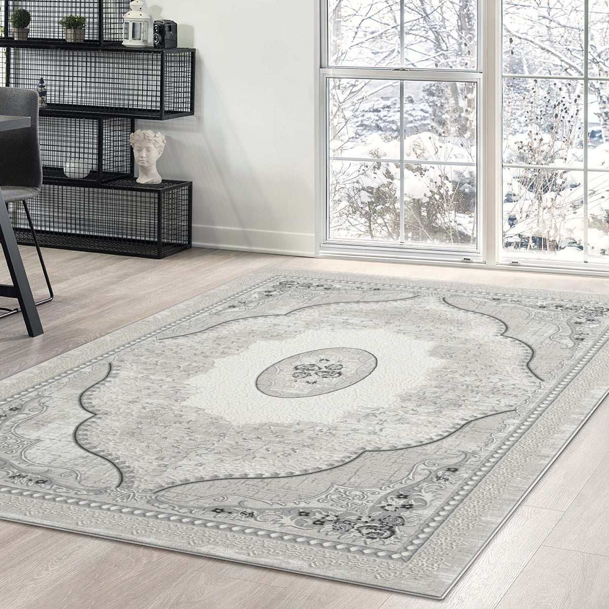 Amore 4002 Grey Rug