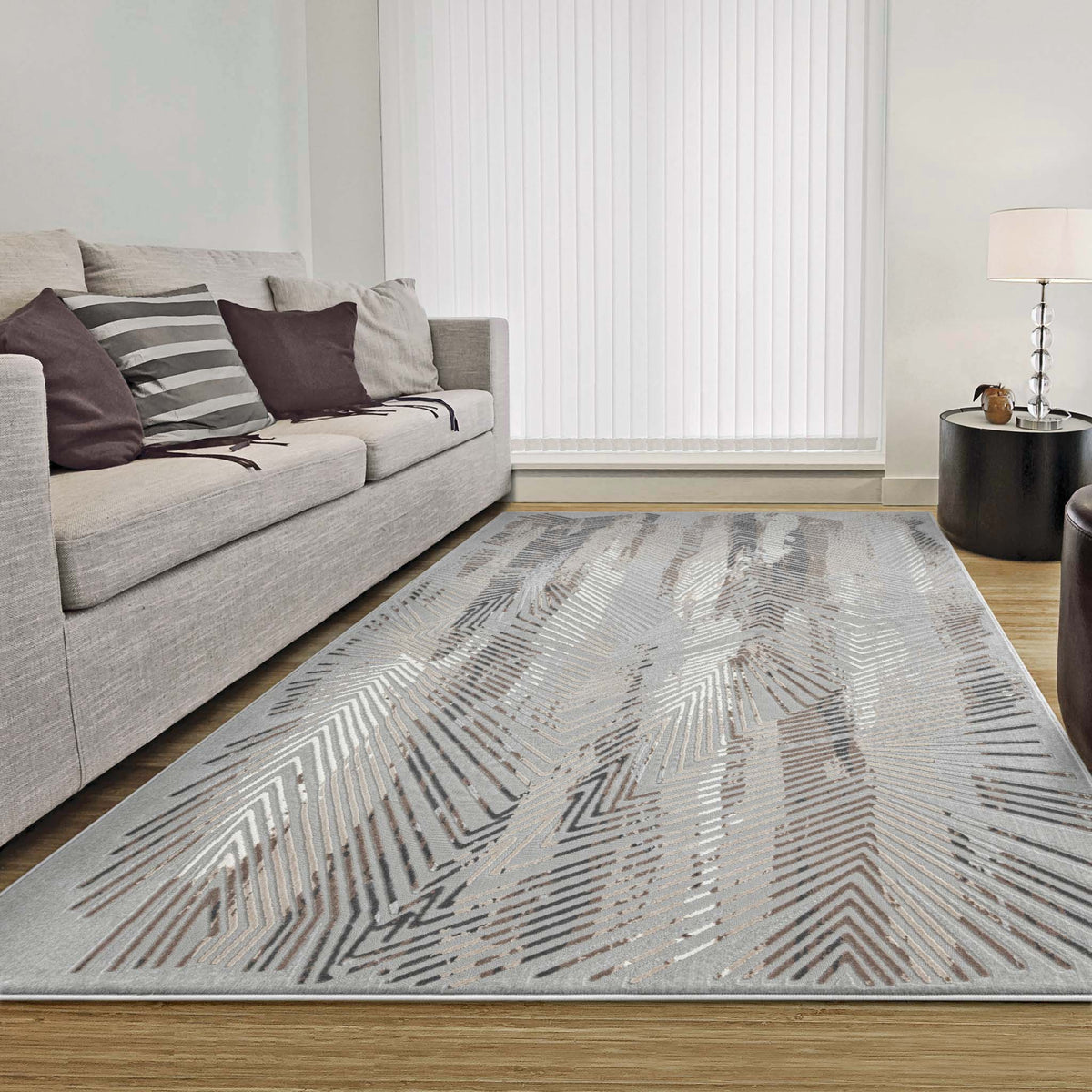 Amore 4005 Grey Rug
