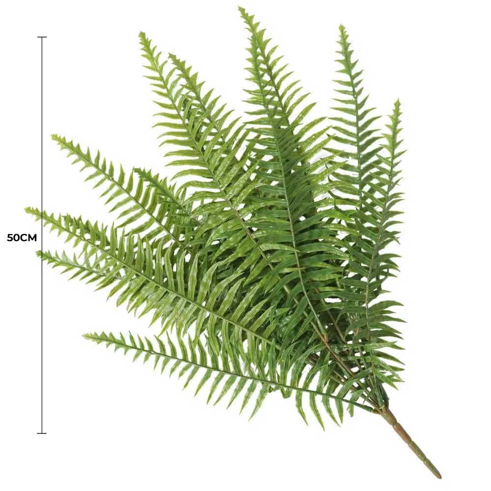 Artificial Fern (Lady Fern) 50cm UV Resistant - Image 2