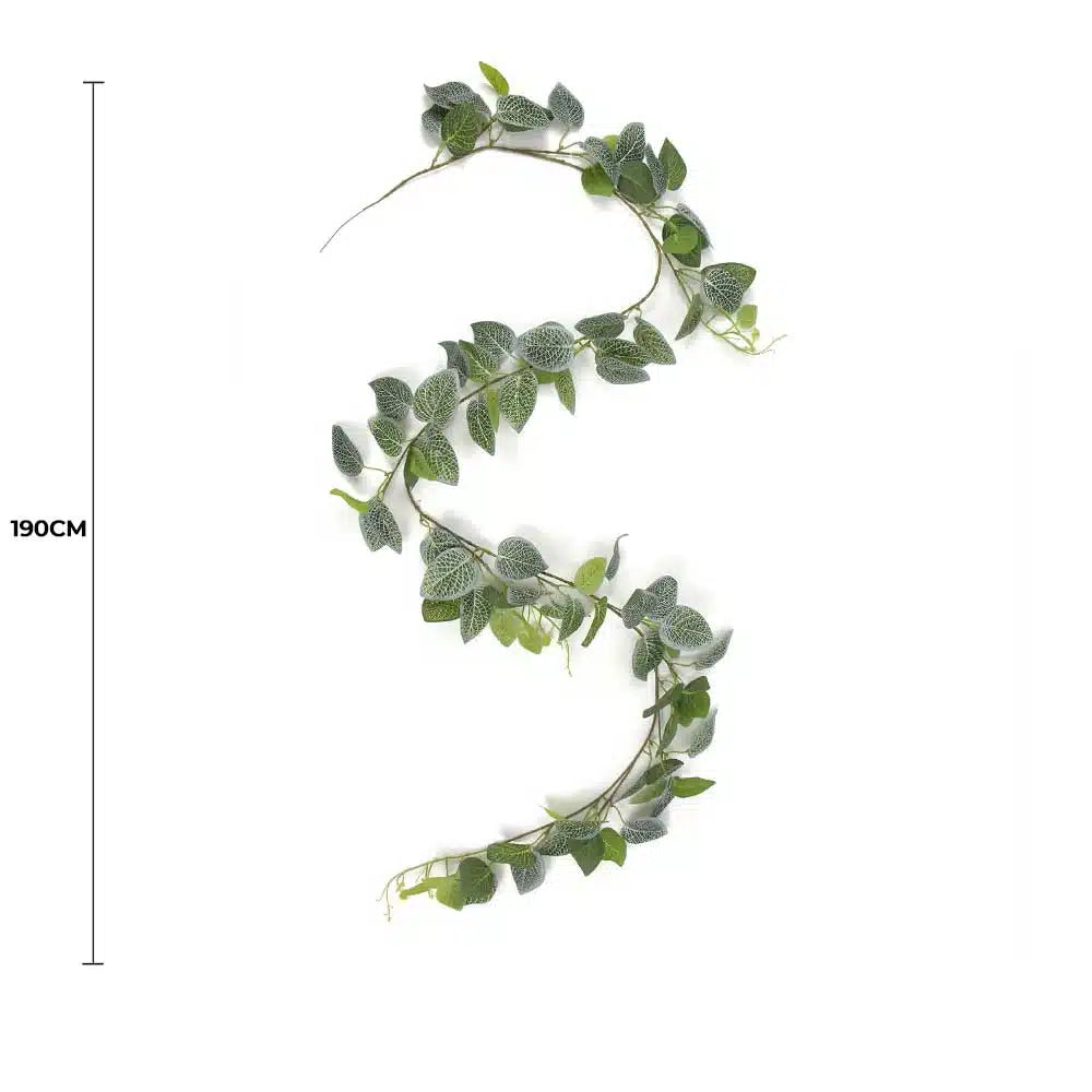 Artificial Fittonia Garland 190cm - Image 2