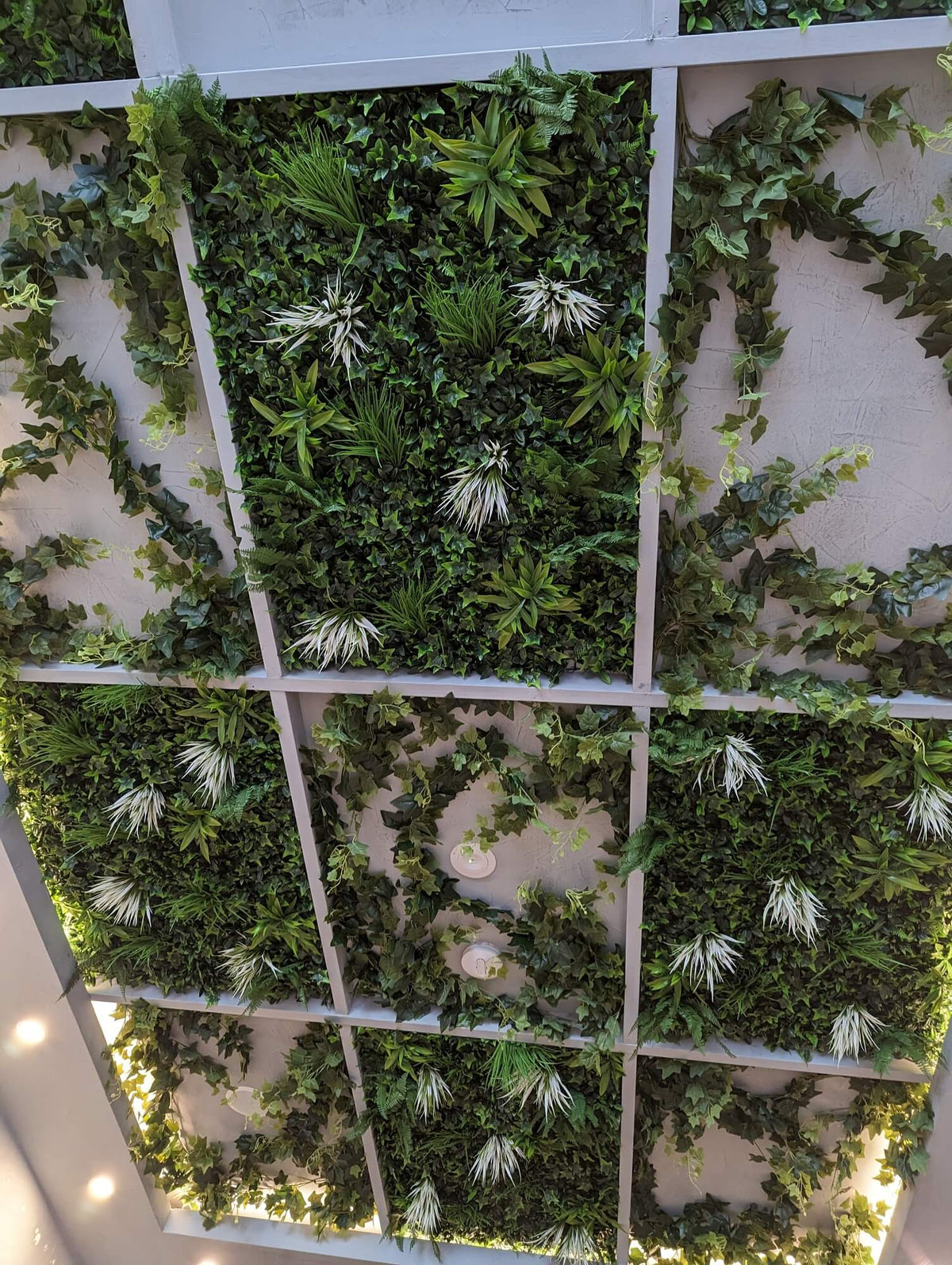 Long Two-Tone Ivy Garland 190cm - Image 4