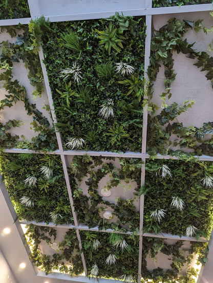 Long Two-Tone Ivy Garland 190cm - Image 4
