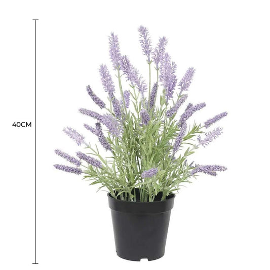 Artificial Lavender Plant 40cm - Image 2