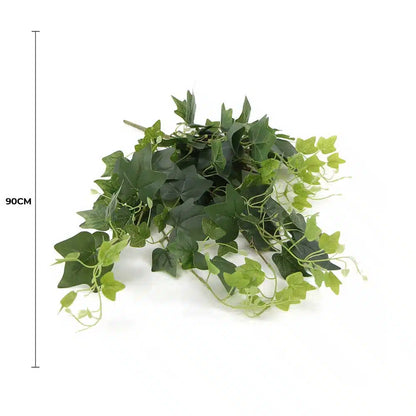 Artificial Nearly Natural Draping Hanging Dense Ivy Bush 90cm - Image 2