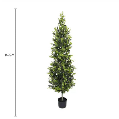 Artificial Potted Topiary Tree UV Resistant 150cm - Image 2