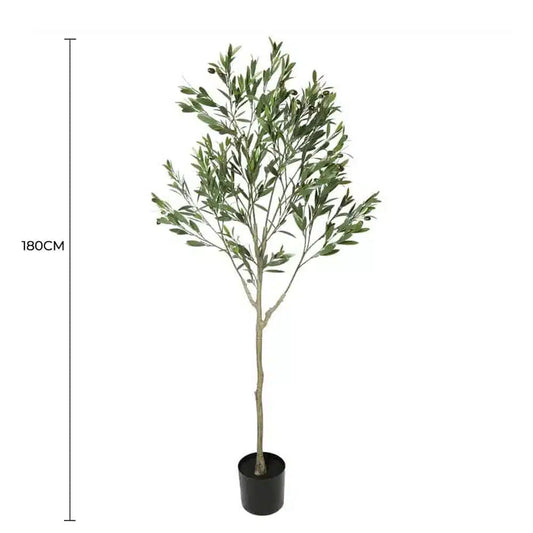 Nearly Natural Artificial Olive Tree UV Resistant 180cm - Image 2