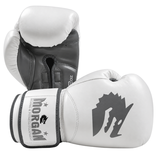 Morgan White Knight Boxing Gloves