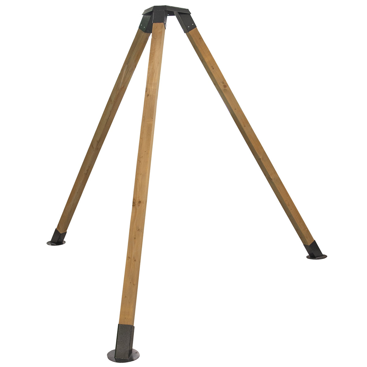 Vivere Steel Tripod BRAKITS for 4x4 Posts - Black