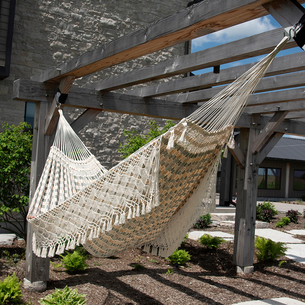 Vivere Authentic Brazilian Luxury Hammock - Honey Island