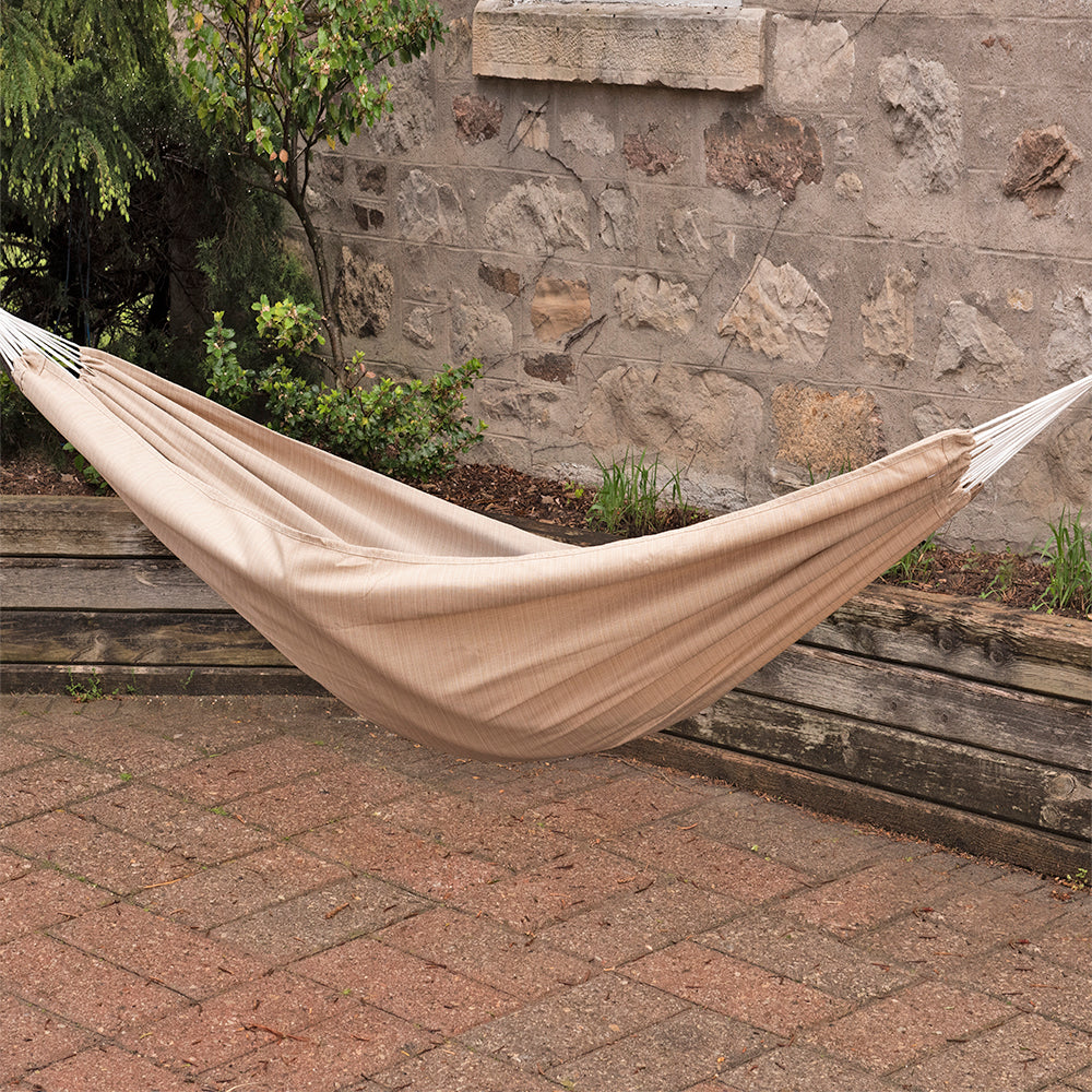 Vivere Brazilian Style Sunbrella Hammock - Sand