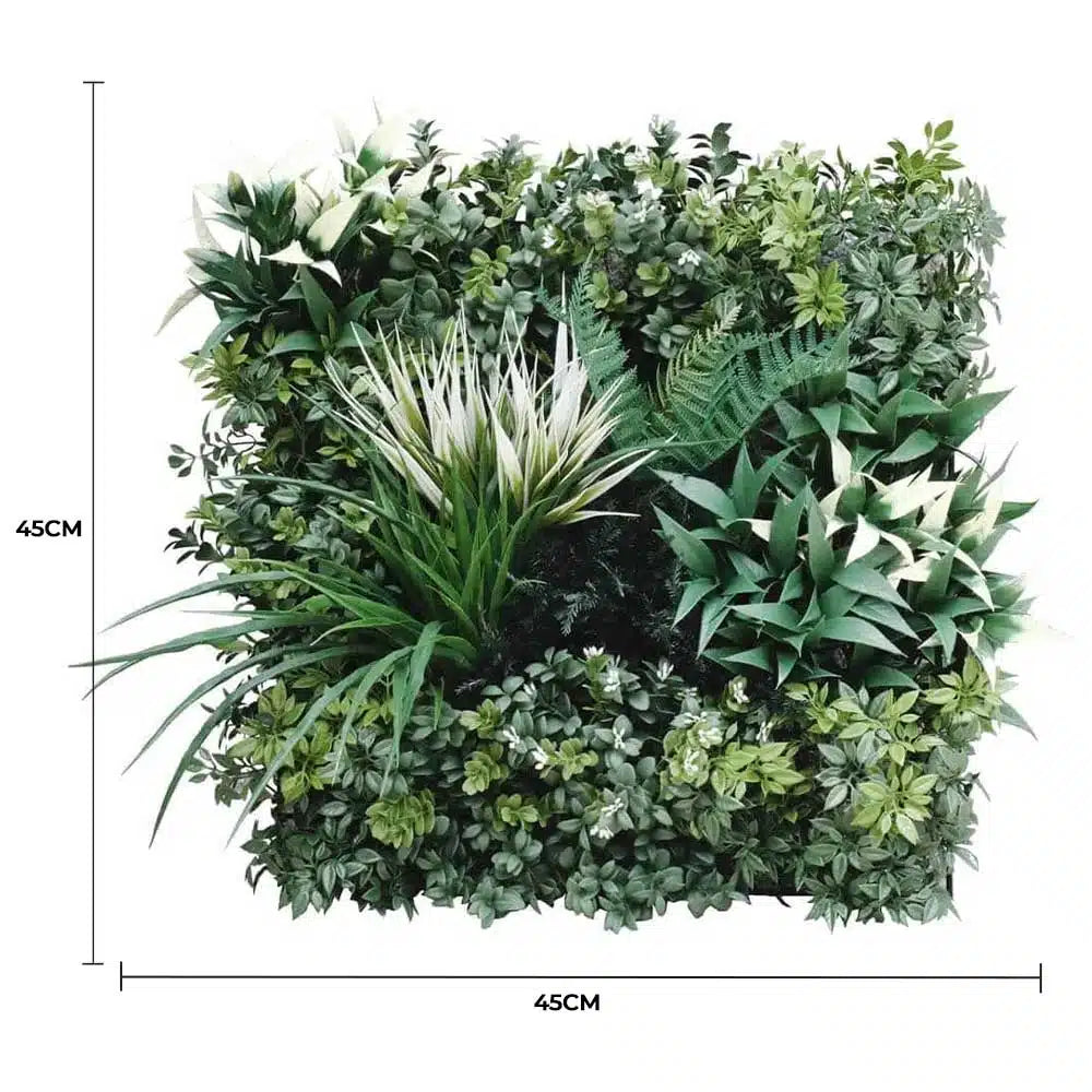 Bespoke Vertical Garden Green Wall UV Resistant 45cm x 45cm Fire Retardant - Image 2
