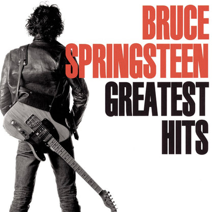 Crosley Record Storage Crate Bruce Springsteen Greatest Hits Vinyl Album Bundle
