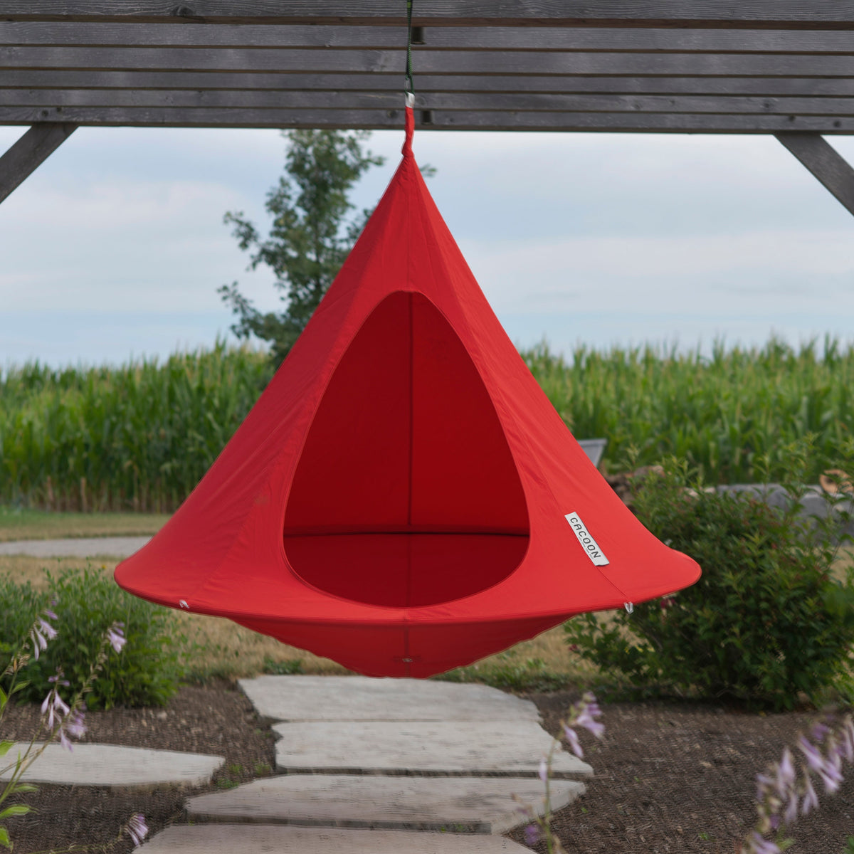 Vivere Double Cacoon - Bonfire Red