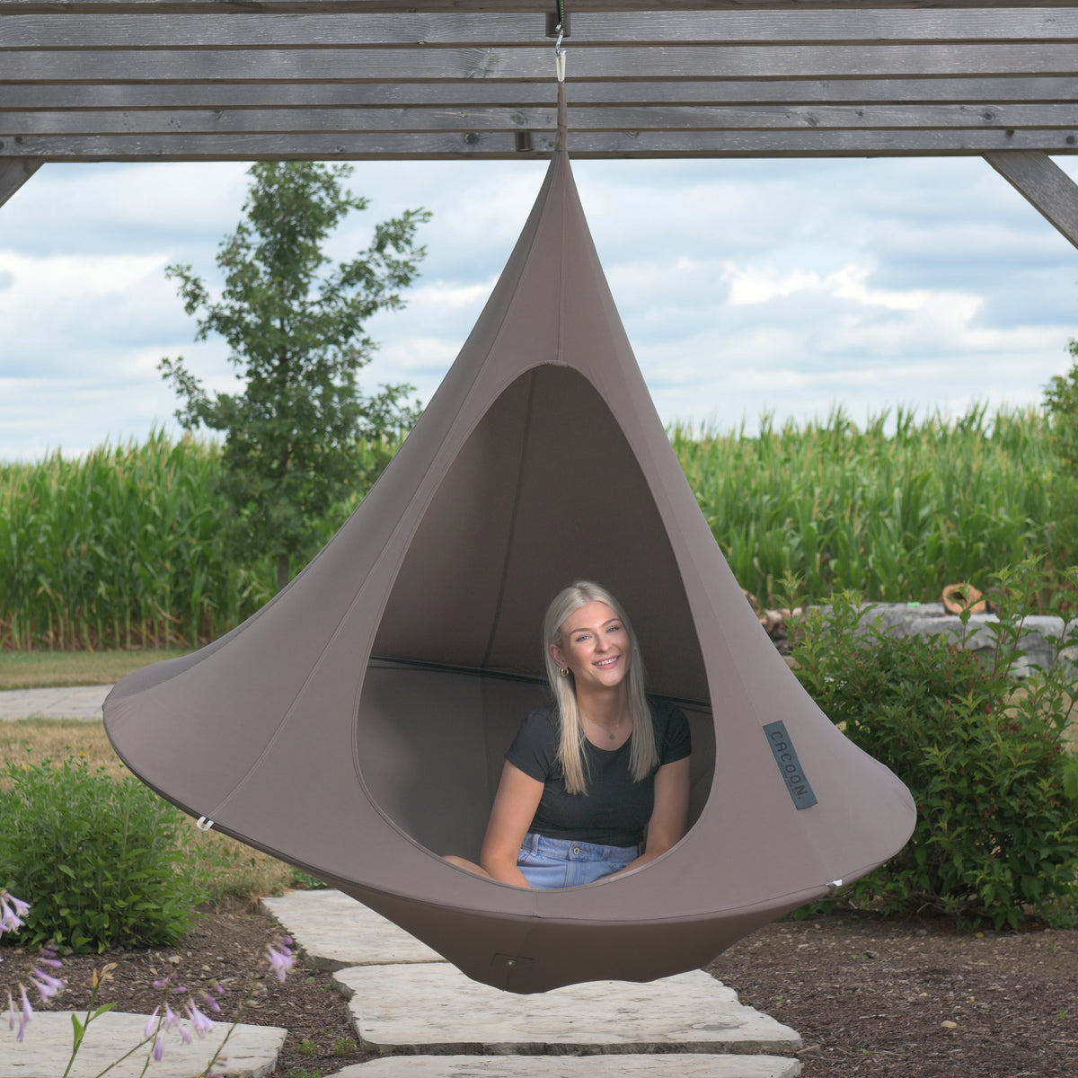 Vivere Double Cacoon - Taupe