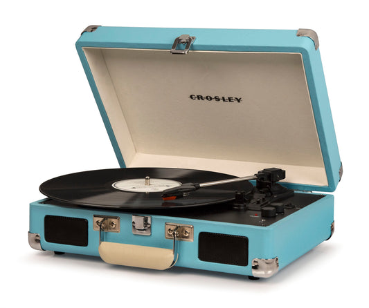 Crosley Cruiser Bluetooth Portable Turntable - Turquoise