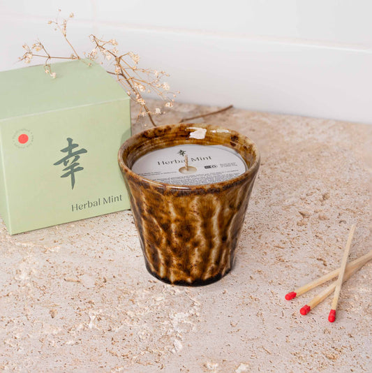 Candle Kyoto in Bloom Amber Ceramic 180g - Image 2