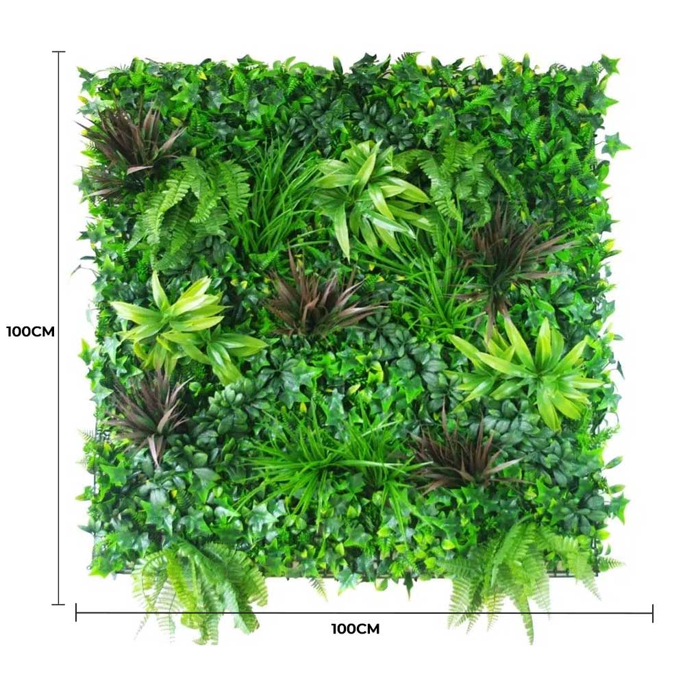 Coastal Greenery Vertical Garden / Green Wall UV Resistant 100cm X 100cm - Image 2