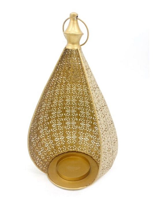 Moroccan Style Waterdrop Lantern Candle Holder 35cm