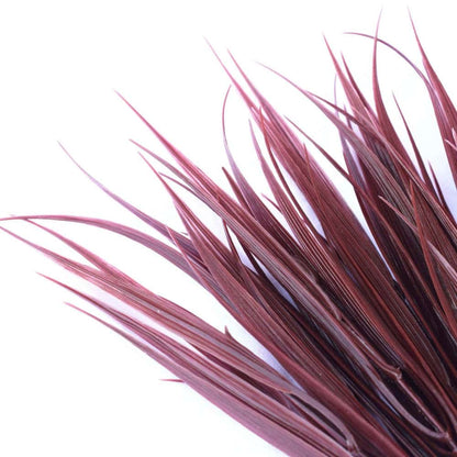 Dark Red Artificial Grass Stem 35cm Long UV Resistant - Image 3
